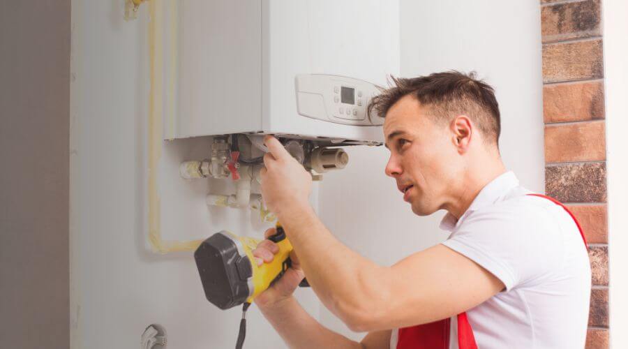 Local tankless water heater installation in Elmhurst, IL